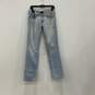 Versace Jeans Couture Womens Light Blue Denim Straight Leg Jeans Size 29/33 image number 1