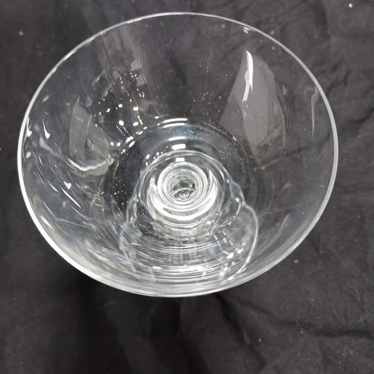 Bundle of Assorted Clear Crystal Wine Glasses image number 2