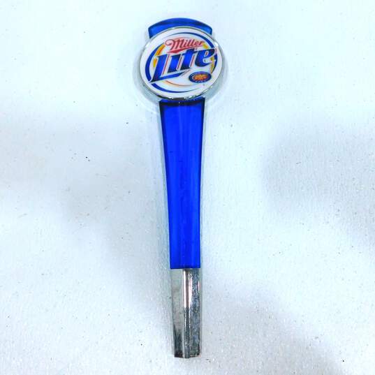 Vintage Beer Tap Handle Lot of 5 Miller, Blue Moon, Weiss & Bass Ale image number 16