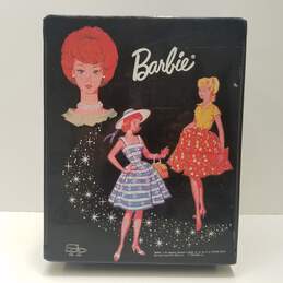 Barbie  Doll Vintage Wardrobe Trunk  Vinyl Carrying Doll Case
