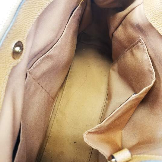 COACH F25397 Mini Lillie Carryall Brown Leather Shoulder Satchel bag image number 7