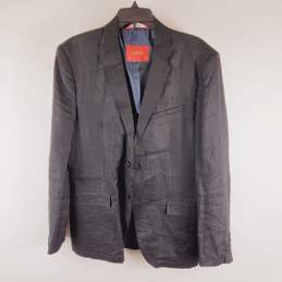 Zara Men Black Blazer Jacket 44