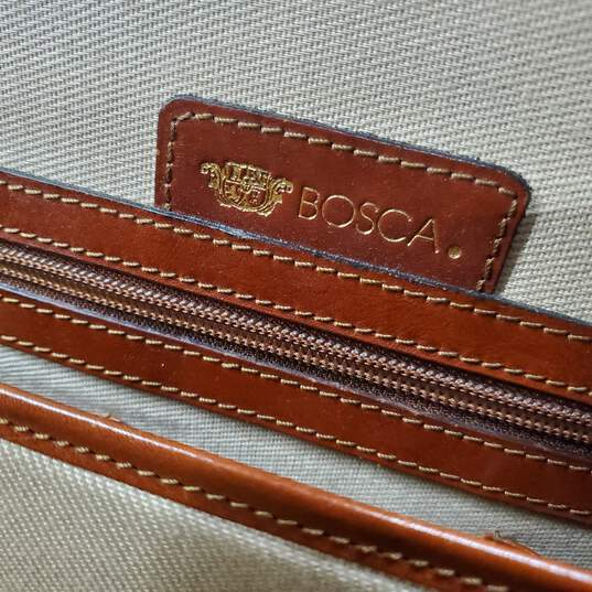 Bosca Cognac Old Leather Large Partners Briefcase image number 4