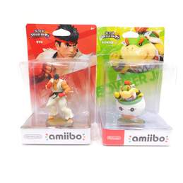 2 Nintendo Super Smash Bros. Amiibo New Sealed - Bowser Jr., Ryu