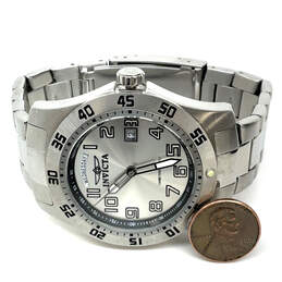 Designer Invicta 5249 Tritnite Silver-Tone Analog Quartz Wristwatch