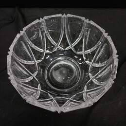 Clear Crystal Centerpiece Bowl alternative image