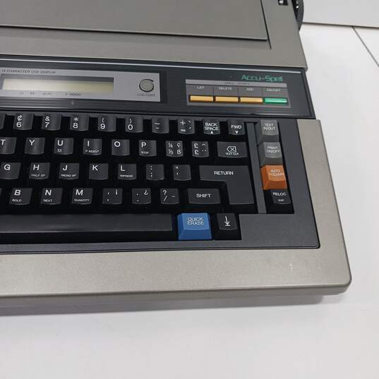 Panasonic Electronic Typewriter IOB image number 5