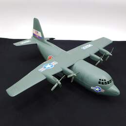 VTG Hercules 26"w C-130 Processed Plastics Co 6270 Military Gunship Toy Plane