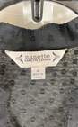 NWT Nanette Lepore Womens Black Swiss Dot Belted Jacquard Sheer Shirt Dress Sz 8 image number 4