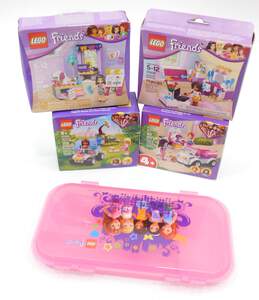 Friends Factory Sealed Sets 41115 41442 41439 & 41009: Andrea's Bedroom + Pink Iris Case