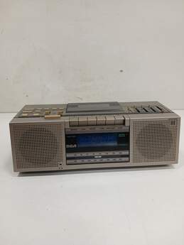 RCA Premier Series Stereo FM/AM Clock Radio/ Cassette Recorder Model RP-3855