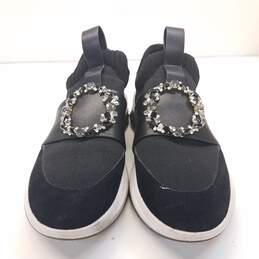 Karl Lagerfeld Charlee Slip On Crystal Sneakers Black 7.5 alternative image