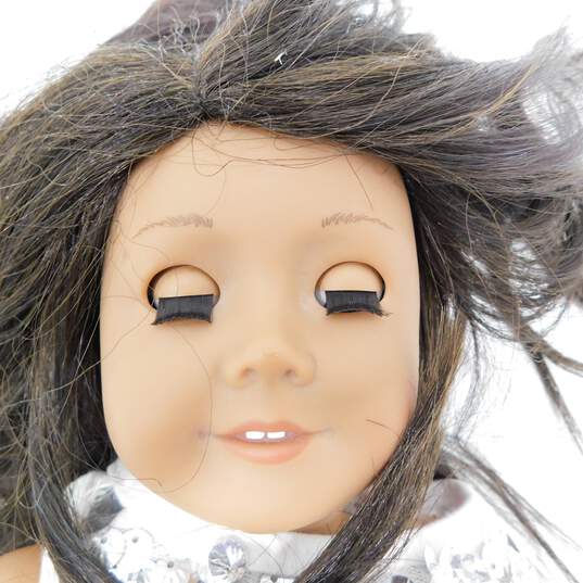 American Girl Doll Dark Brown Hair & Eyes image number 6