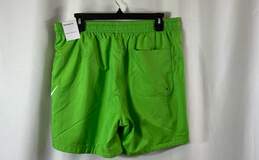 NWT Nike Mens Green Standard Fit Drawstring Waist Swim Trunk Shorts Size Large alternative image
