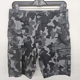 Sonoma Flexwear Goods For Life Grey Camo Cargo Shorts
