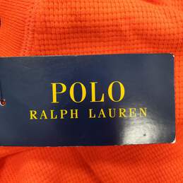 Polo Ralph Lauren Men Orange Long Sleeve L NWT alternative image