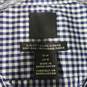 Mens Check Slim Fit Long Sleeve Collared Button-Up Shirt Size Medium image number 4
