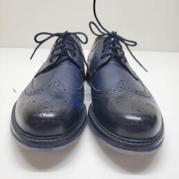 Ted Baker Ombre Brogue Wingtip Oxford Shoes in TTANUM-3 Blue Men's 13 alternative image