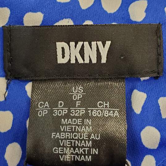 DKNY Women Polka Dot Dress Sz 0P NWT image number 3