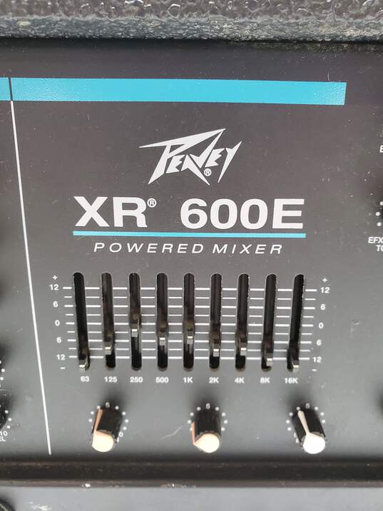 Peavey XR 600E Powered Mixer - Untested for Parts/Repairs image number 2