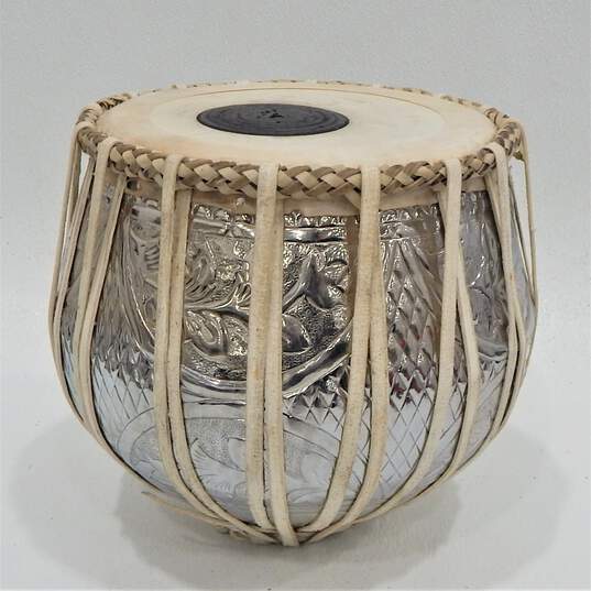 Unbranded Indian Tabla Drum Set (Bayan/Baya and Dayan/Daya) w/ Accessories image number 5
