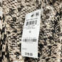NWT Womens Brown Cynthia Snake Print Roll Tab Sleeve Shirt Dress Size 12 image number 3