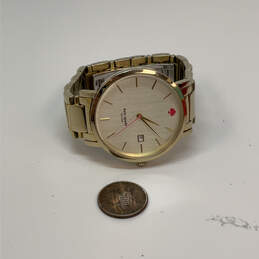IOB Designer Kate Spade 0009 Gold-Tone Stainless Steel Analog Wristwatch alternative image