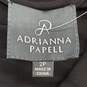 Adrianna Papell Women Black Pleated Dress Sz 2P image number 3