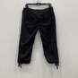 Guess Jeans Womens Black Tie Hem Belt Loop Flat Front Capri Pants Size 30 image number 2