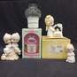 Precious Moments Figurines & Candle Holder Assorted 4pc Lot image number 1