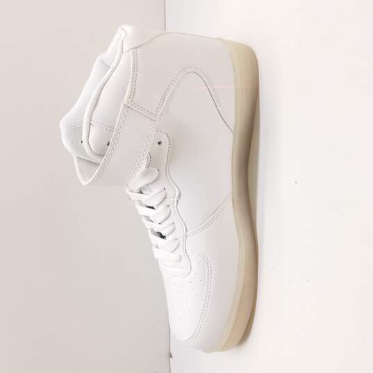 Fashion Q LED Lighting Men Shoes White Size 7.5 image number 2