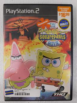 SpongeBob SquarePants The Movie Sony PlayStation PS2 CIB