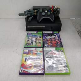 Xbox 360 Fat 120GB Console Bundle Controller & Games #3