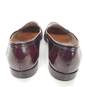 Bally Italy Men's Loafers Dress Shoes Size 10-Burgundy image number 3