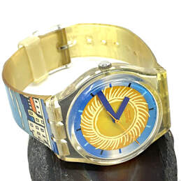 Designer Swatch Gold-Tone Special Athens 2004 Olympic Games Wristwatch