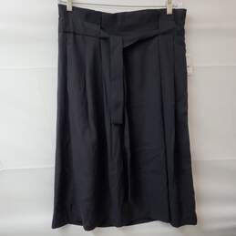 Lord & Taylor Black Pleated Maxi Skirt Women's 10 NWT