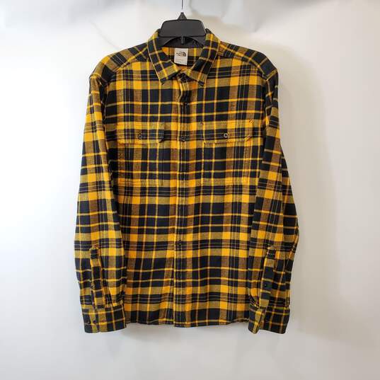 The North Face Men Plaid Button Up L image number 1