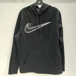 Nike Dri-Fit Black Pullover Hoodie Men's Size L
