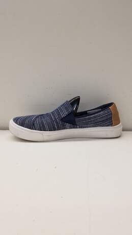 Toms Luca Stripe Slip On Sneakers Navy 8 alternative image