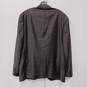 Men's Michael Kors Brown/Purple Suitcoat Size Medium image number 2