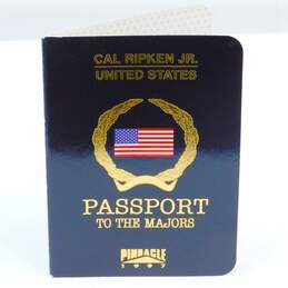1997 HOF Cal Ripken Jr Pinnacle Passport to the Majors Sample Baltimore Orioles