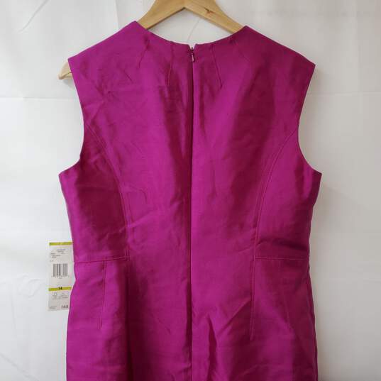 Jones New York Pink Sleeveless Midi Dress Women's 14 NWT image number 2