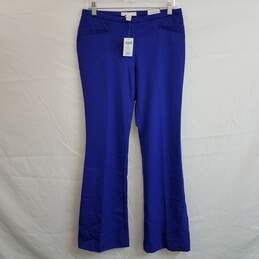 Chicos purple wide leg women's trousers 00 / 2 nwt
