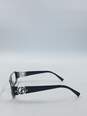 Giorgio Armani Black Rectangle Eyeglasses image number 4