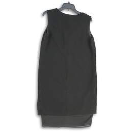 NWT Premise Womens Black V-Neck Sleeveless Pullover Mini Dress Size Medium alternative image
