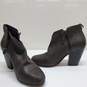 Rag & Bone Distressed Grey Margot Ankle Boots Heels Zip Women's Size 39 image number 1