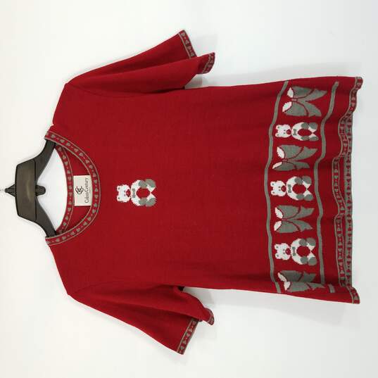 Colois Century Women Sweater Red image number 1