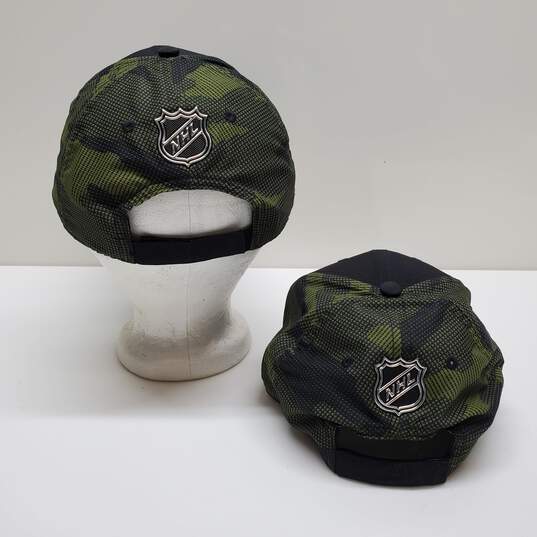 Lot of 2 Seattle Kraken Fanatics Branded Military Appreciation Snapback Hat image number 4