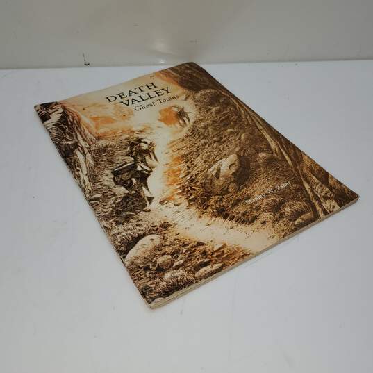 Vintage 1973 Stanley W. Paher Death Valley Ghost Towns Illustrated Softcover Book image number 1