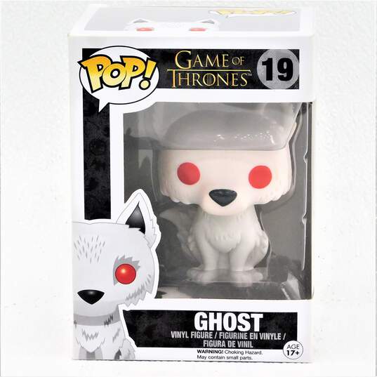 Funko Pop Game of Thrones Ghost 19 IOB image number 1